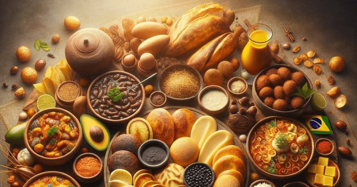 A biodiversidade brasileira oferece uma vasta gama de ingredientes únicos, que são a base para muitas das nossas receitas. Da mandioca à castanha-do-pará, do açaí ao caju, esses ingredientes não só dão sabor aos nossos pratos, mas também contam histórias sobre nossa terra e nosso povo.