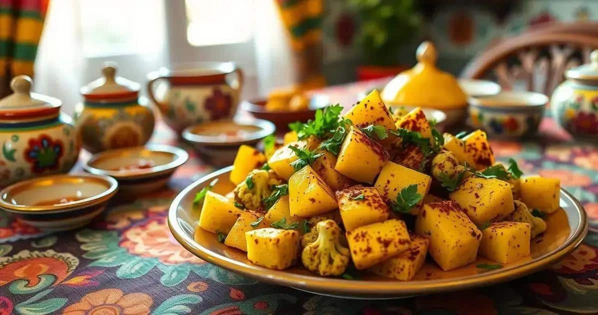 Aloo Gobi: Aprenda a Receita Tradicional Indiana de Batata e Couve-flor