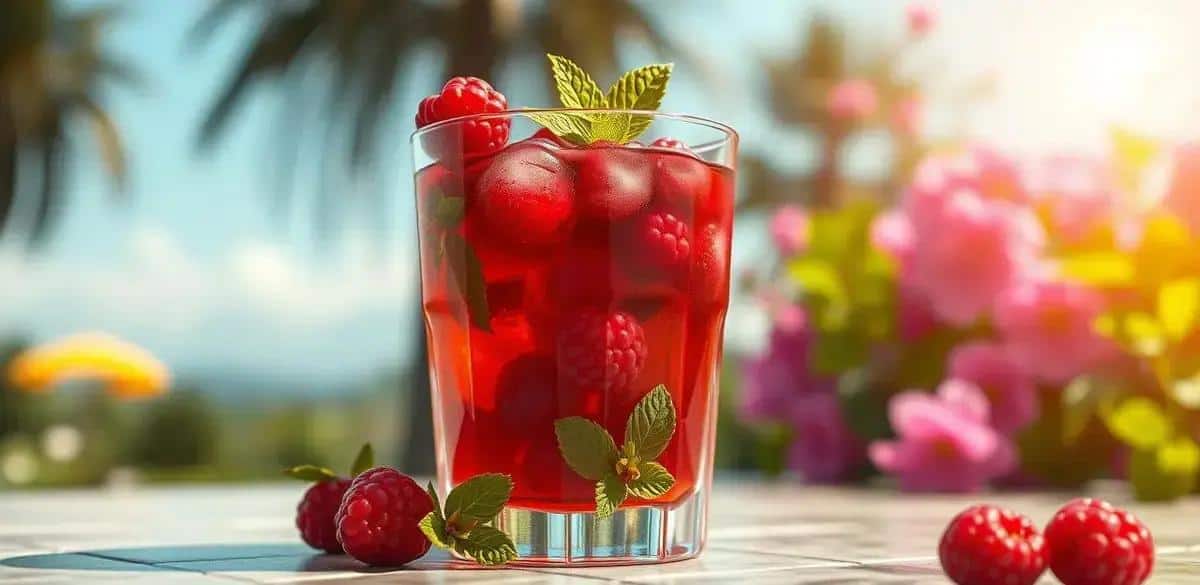 Chá de Frutas Vermelhas Gelado: Refresco Delicioso para o Verão