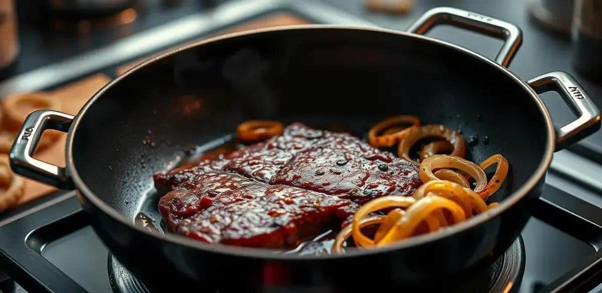 Como Preparar Bife Acebolado em Minutos
