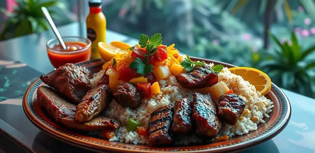 Como Servir a Farofa de Carnes