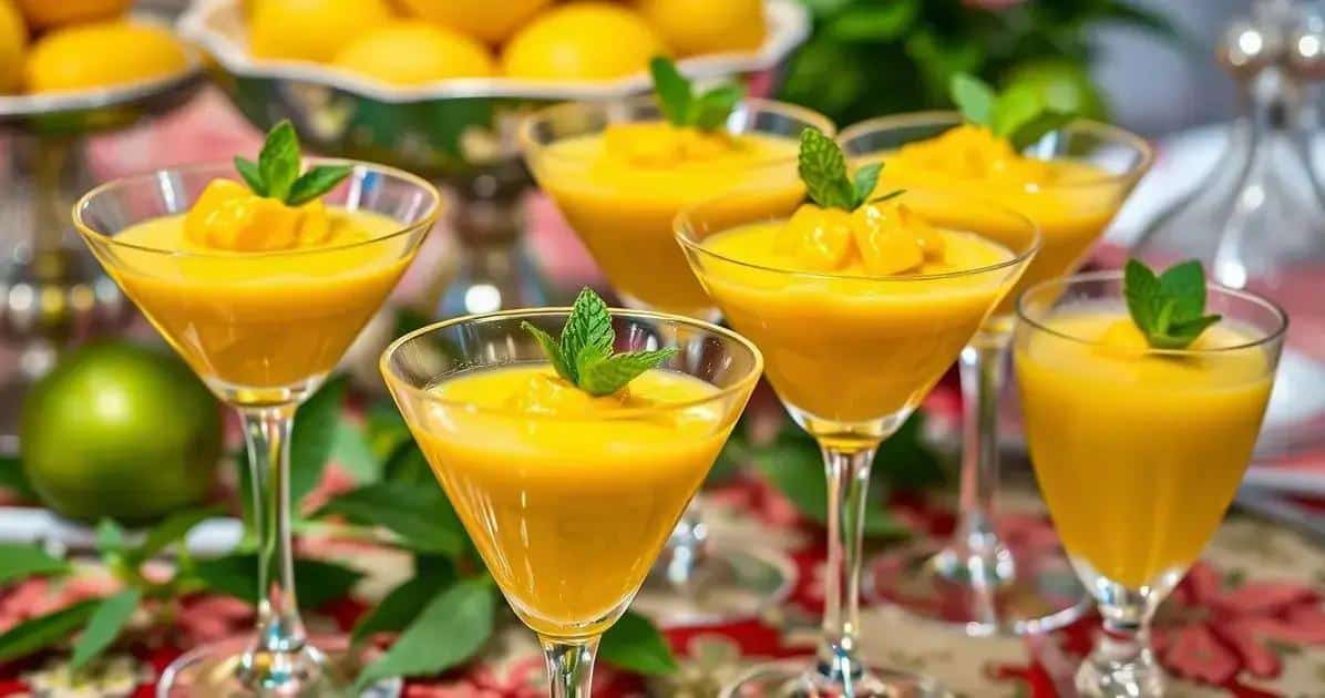 Dicas para um Doce de Manga com Creme Perfeito