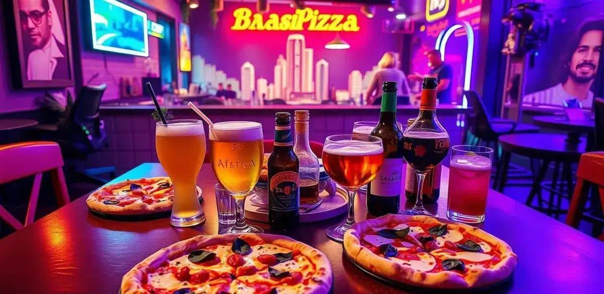 Harmonização de Bebidas com Pizza Paulista