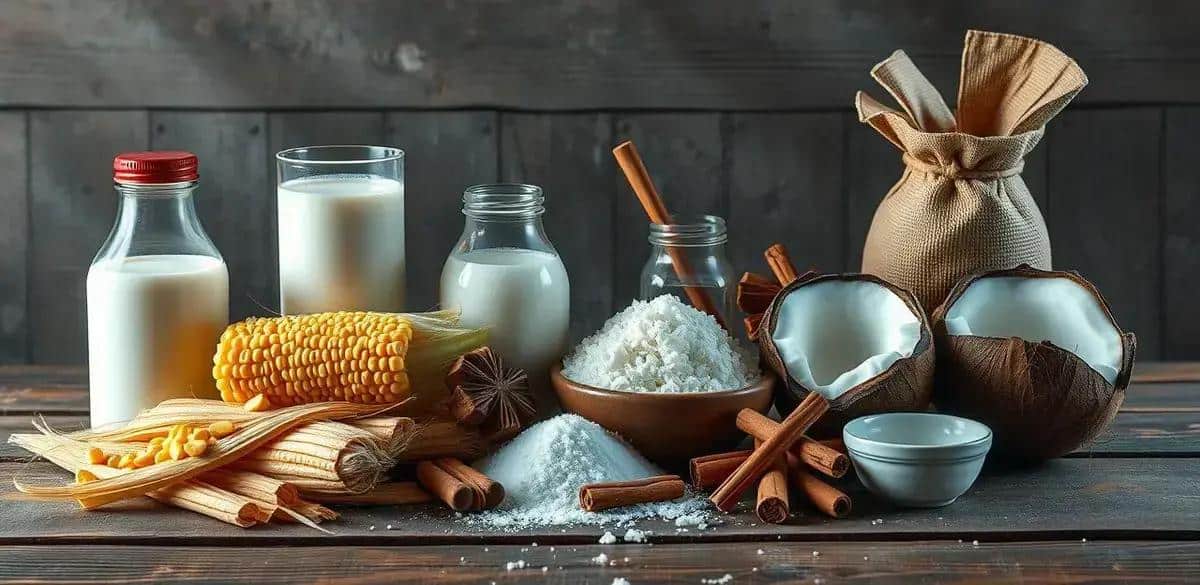 Ingredientes da Canjica