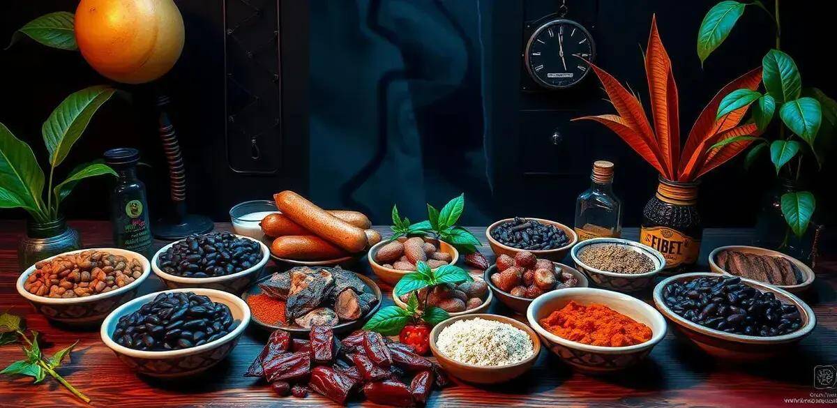 Ingredientes da Feijoada com Carne Seca