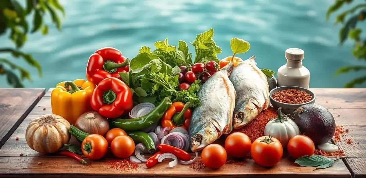Ingredientes da Moqueca de Pirarucu