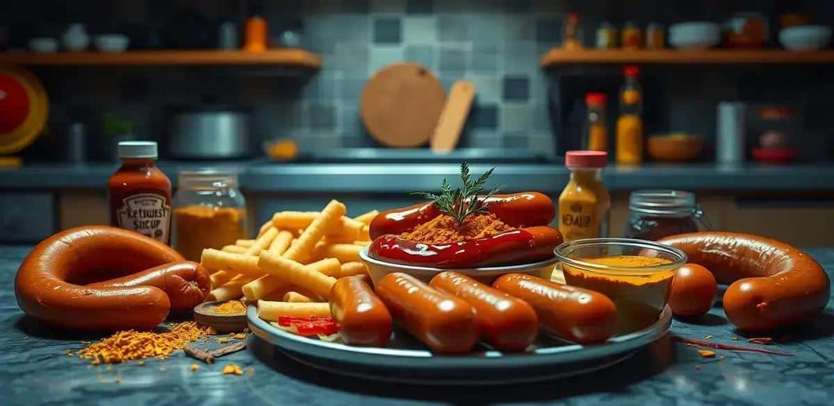 Ingredientes da Receita de Currywurst
