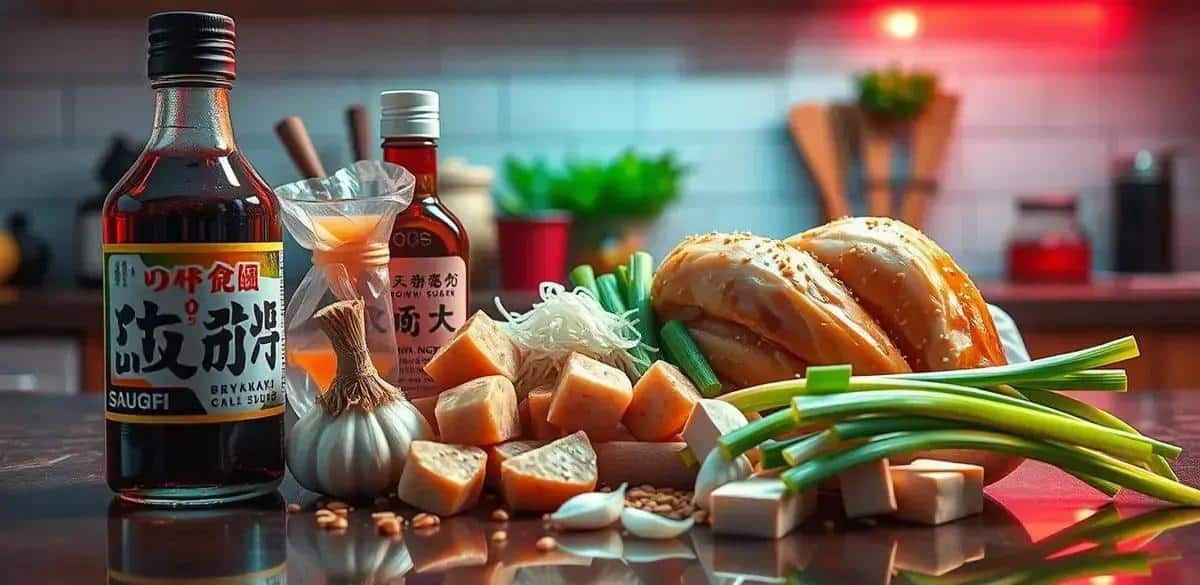 Ingredientes da Receita de Teriyaki