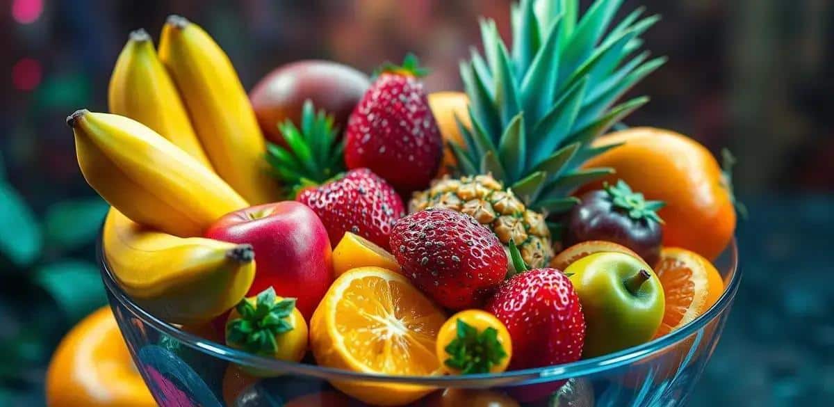 Ingredientes da Salada de Frutas com Chia