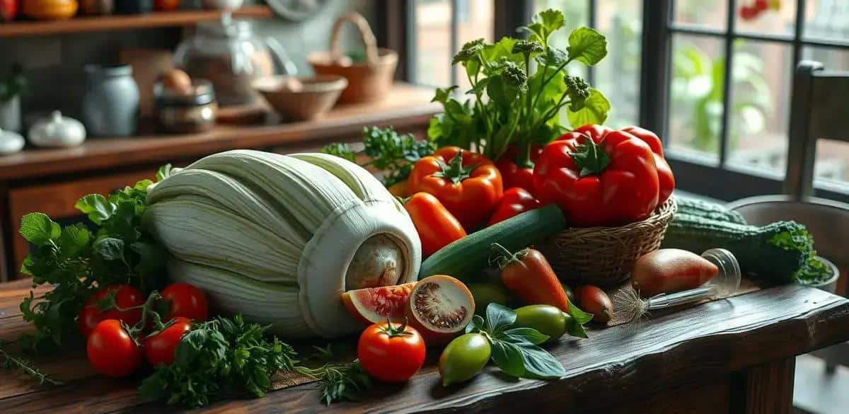 Ingredientes da Sopa de Sururu
