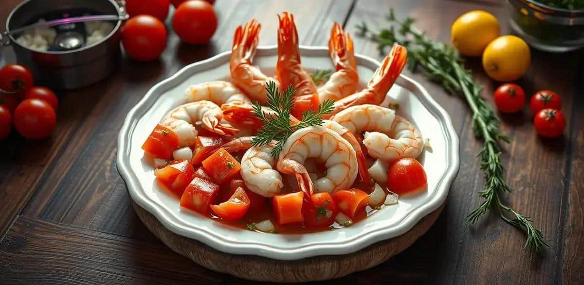 Ingredientes da Torta de Camarão