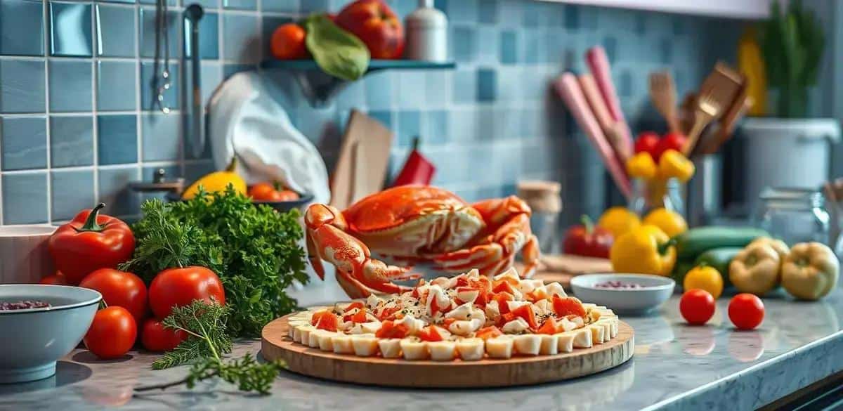 Ingredientes da Tortinha de Caranguejo