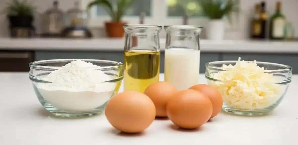 Ingredientes do Biscoito de Polvilho