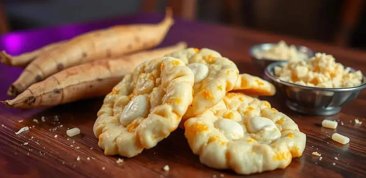 Ingredientes do Bolinho de Mandioca