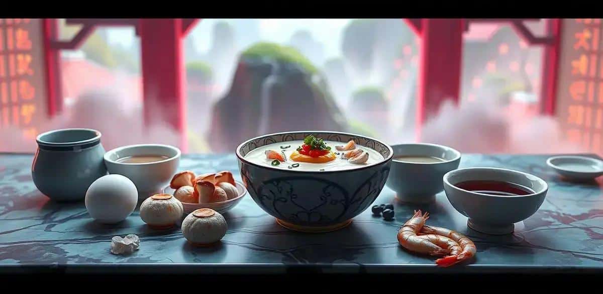 Ingredientes do Chawanmushi