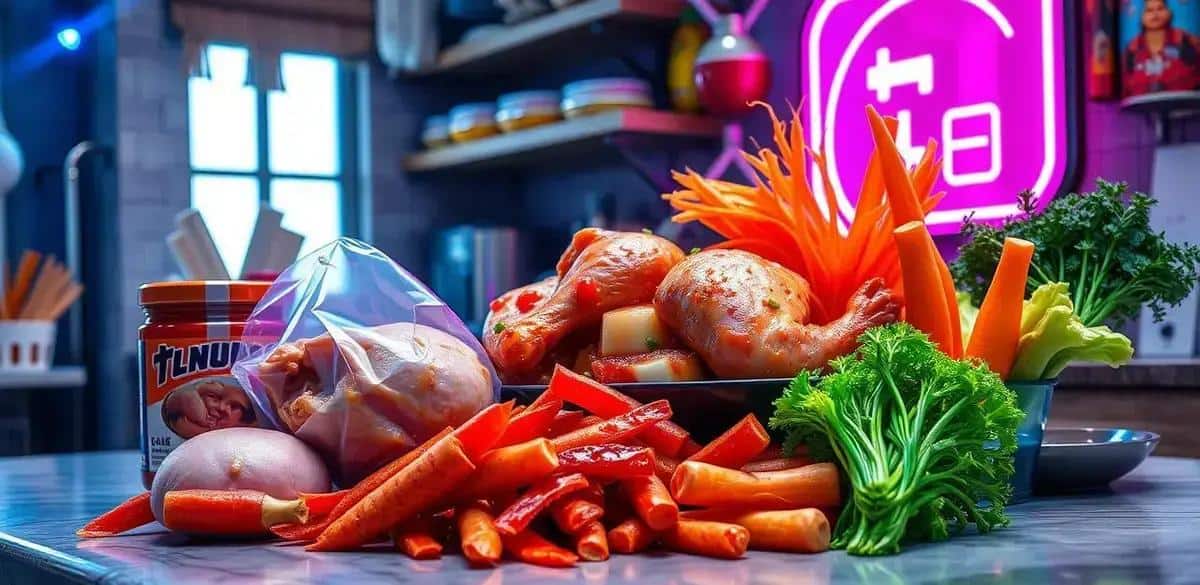 Ingredientes do Dak Galbi