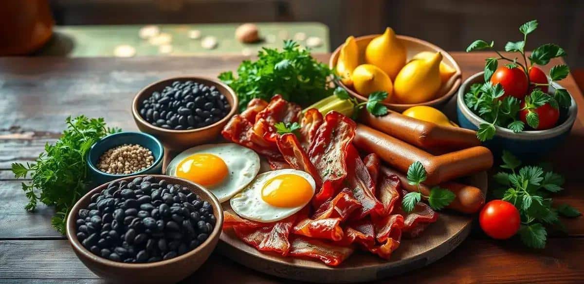 Ingredientes do Feijão Tropeiro