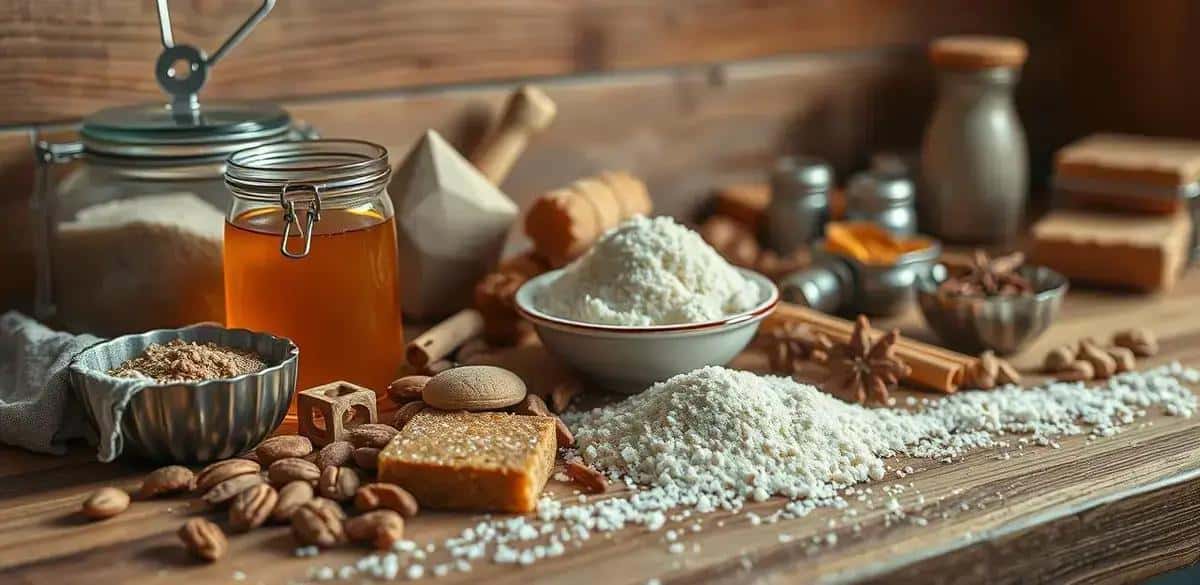 Ingredientes do Lebkuchen