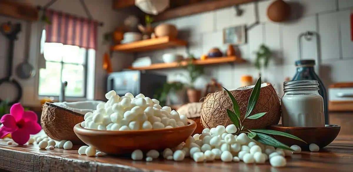 Ingredientes do Manjar de Tapioca