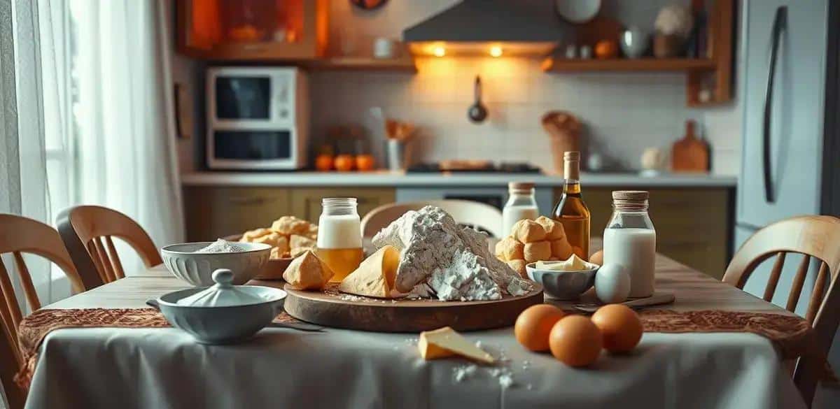 Ingredientes do Pão de Queijo