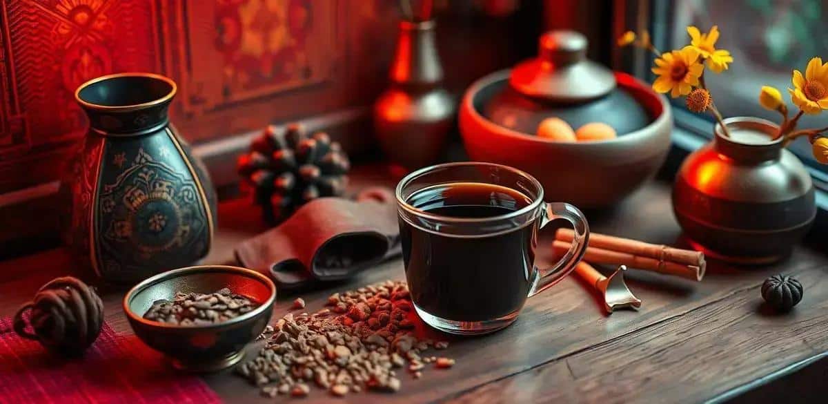 Ingredientes para o Café com Rapadura