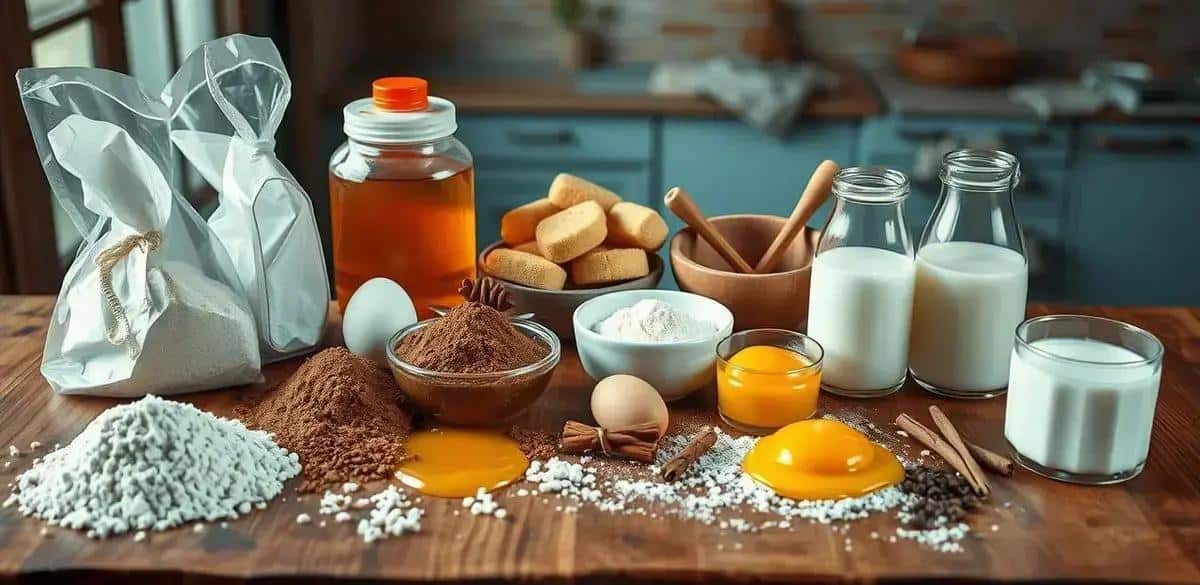 Ingredientes para o Pão de Mel Perfeito