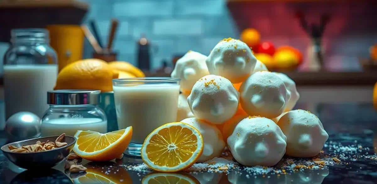Ingredientes para o Rasgulla