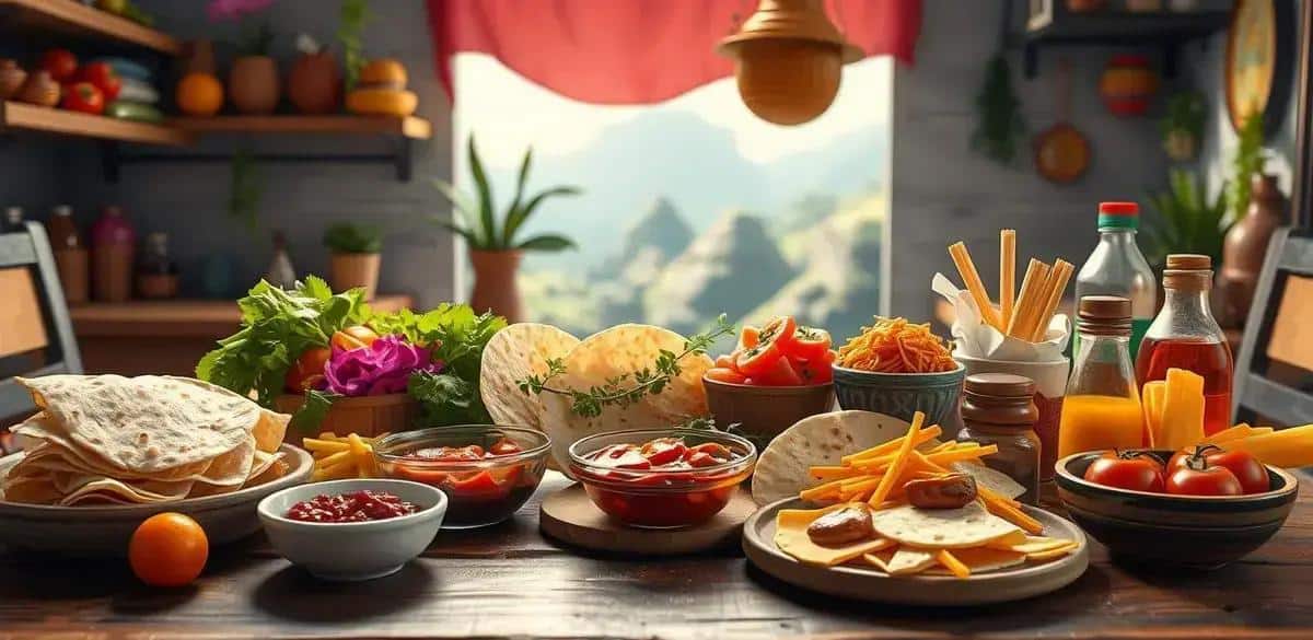 Ingredientes para Quesadillas Incríveis