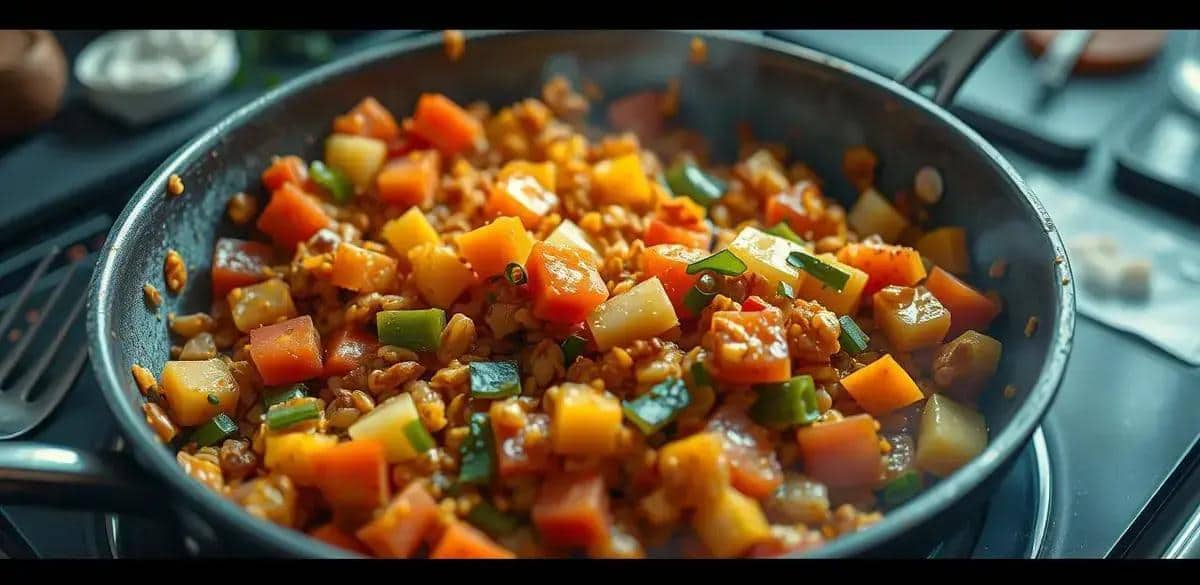 Método de Preparação da Farofa de Carnes
