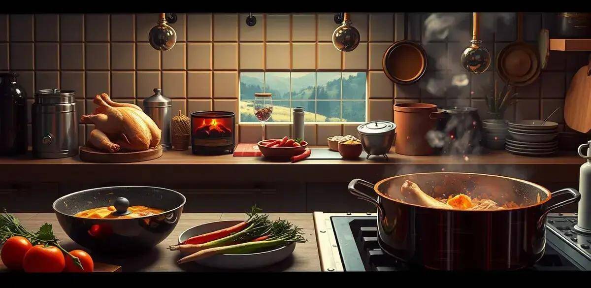 Método de Preparação do Coq au Vin