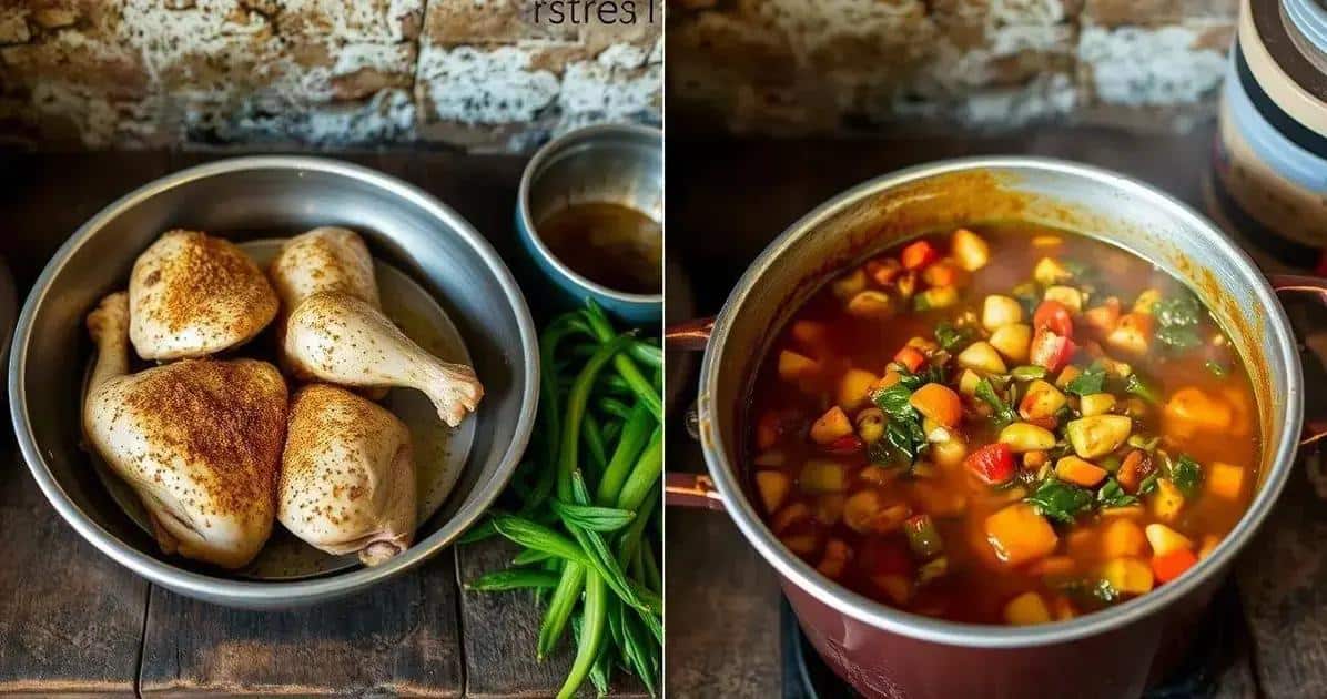 Método de Preparação do Frango Caipira