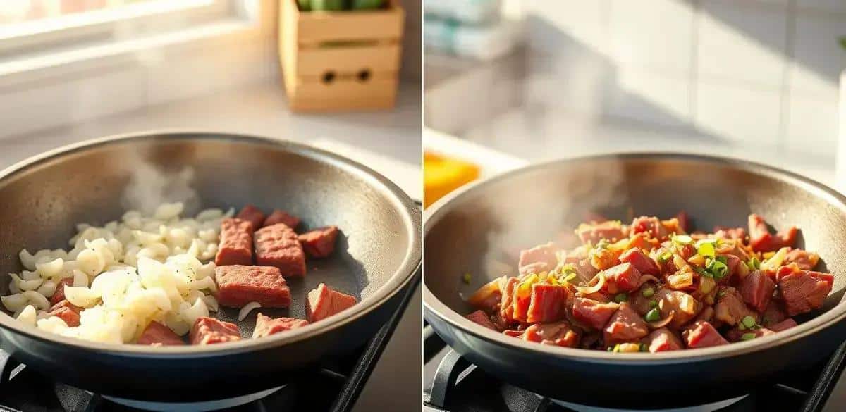 Método de Preparo da Carne Moída Express