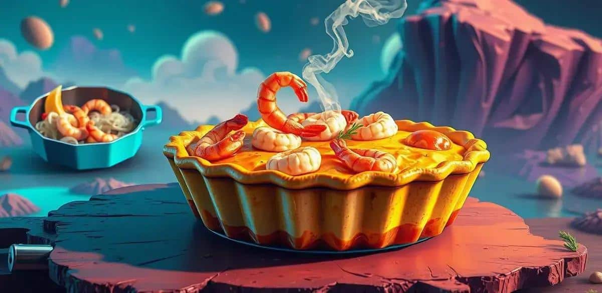 Método de Preparo da Torta de Camarão