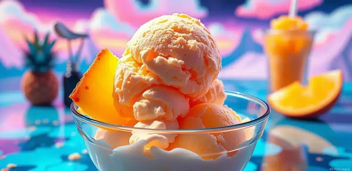 Método de Preparo do Gelado de Abacaxi