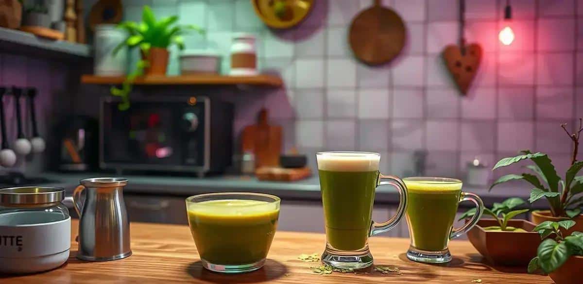 Método de Preparo do Matcha Latte