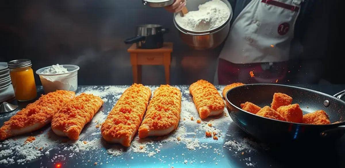 Método de Preparo do Peixe Empanado