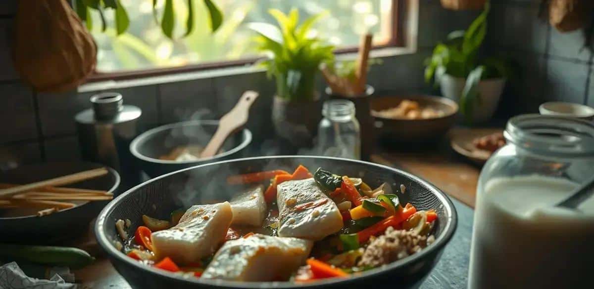 Método de Preparo do Peixe no Coco