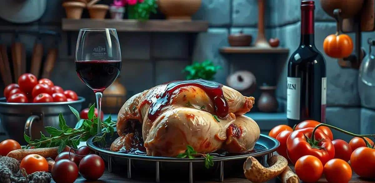 O que é Coq au Vin?
