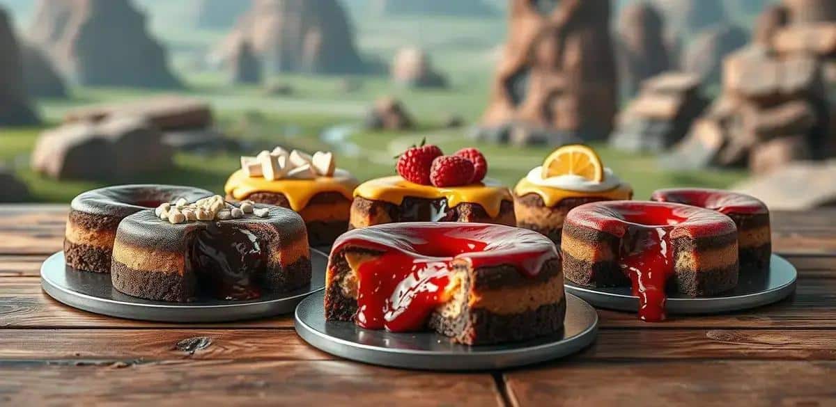 Outras variações de Petit Gâteau