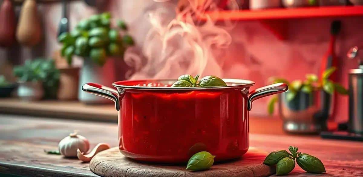 Preparando o Molho de Tomate