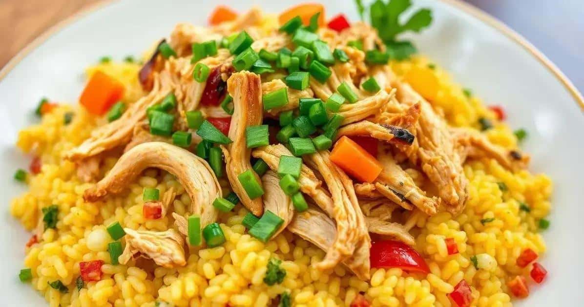 Receita de Cuscuz com Frango