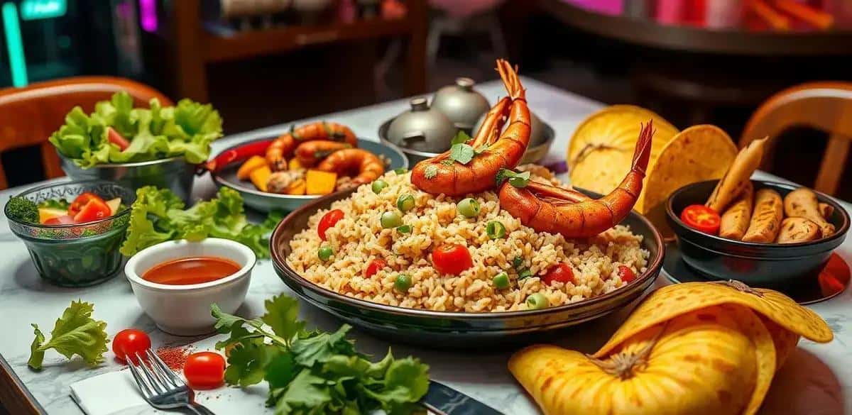 Sugestões de Acompanhamentos para Arroz de Mariscos