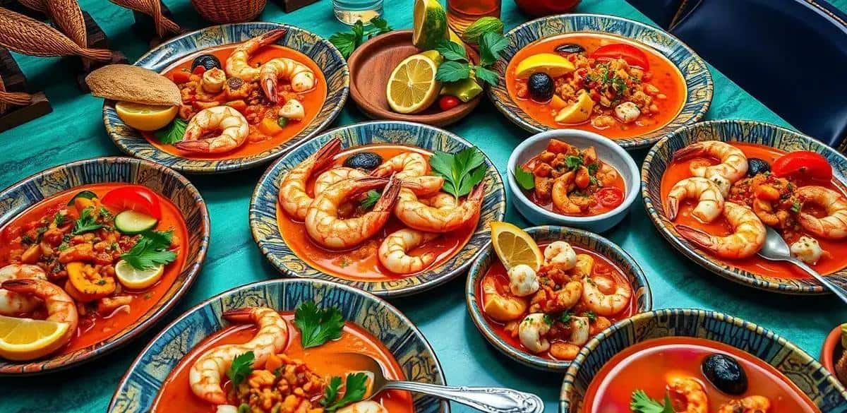 Variações da receita da Moqueca de Camarão