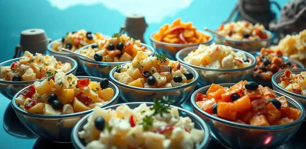Variações da Receita de Salada de Batata