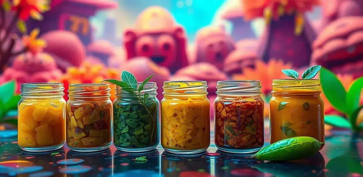 Variações de Chutney de Manga
