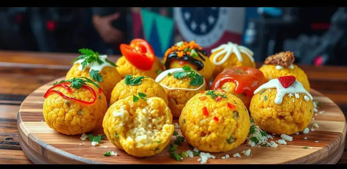 Variações de Receitas de Bolinho de Polenta