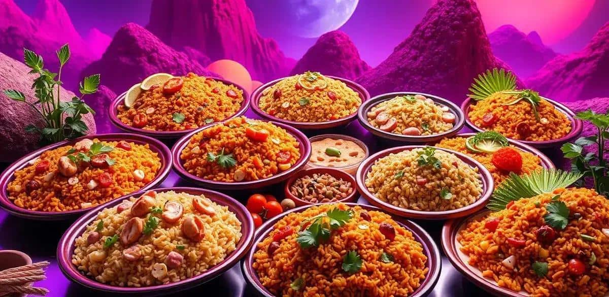 Variações do Arroz Mexicano