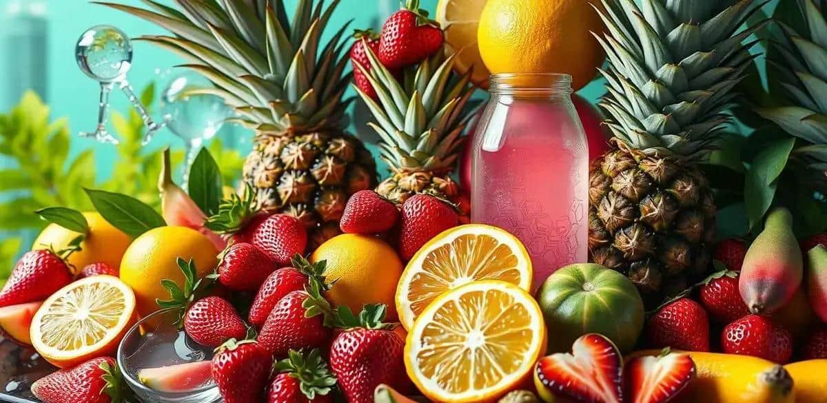 Variedades de Frutas para Água