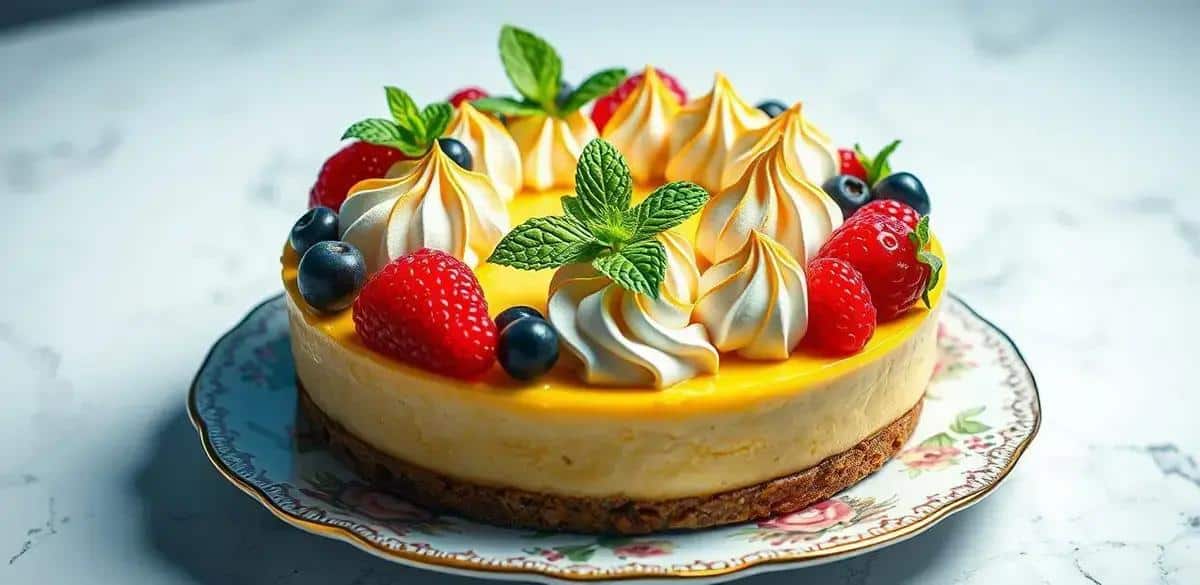 Como Decorar a Torta de Limão Descomplicada