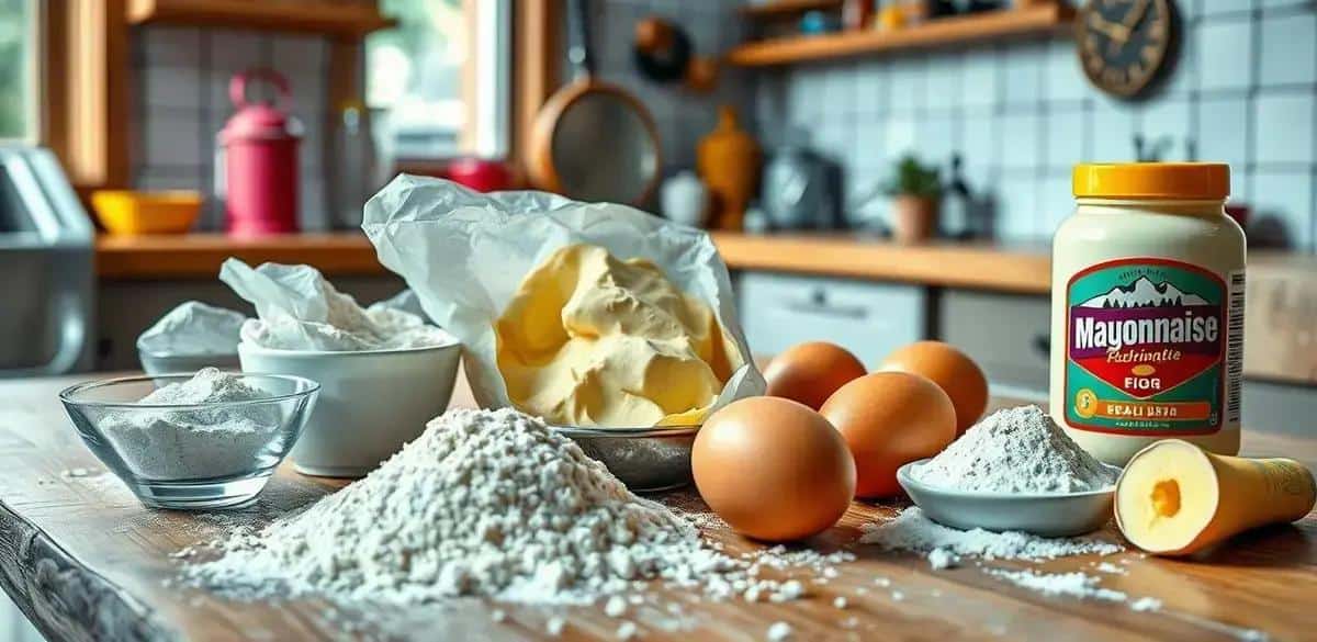 Ingredientes da Massa de Maionese para Coxinha